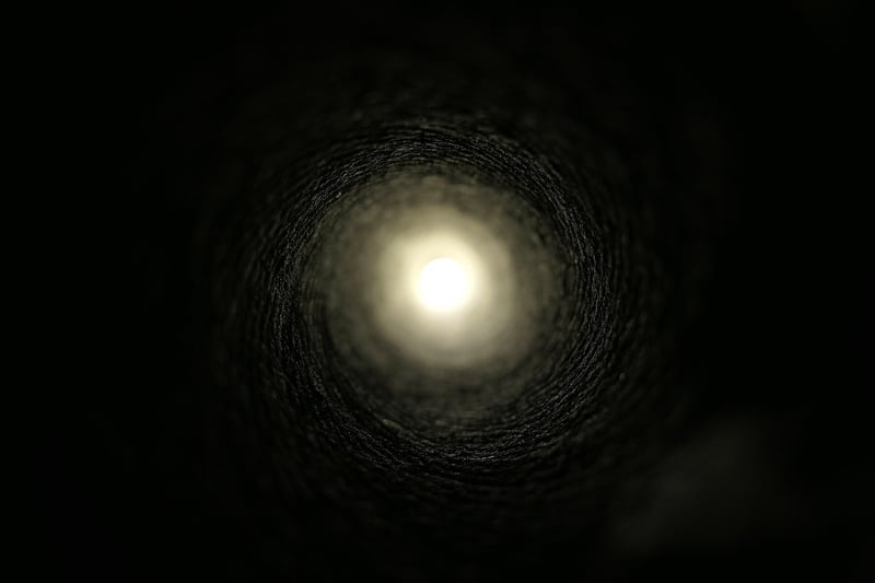 Black Hole Bending Spacetime